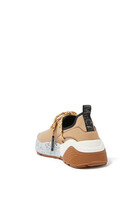 Eclypse Stretch Faux-Leather Sneakers